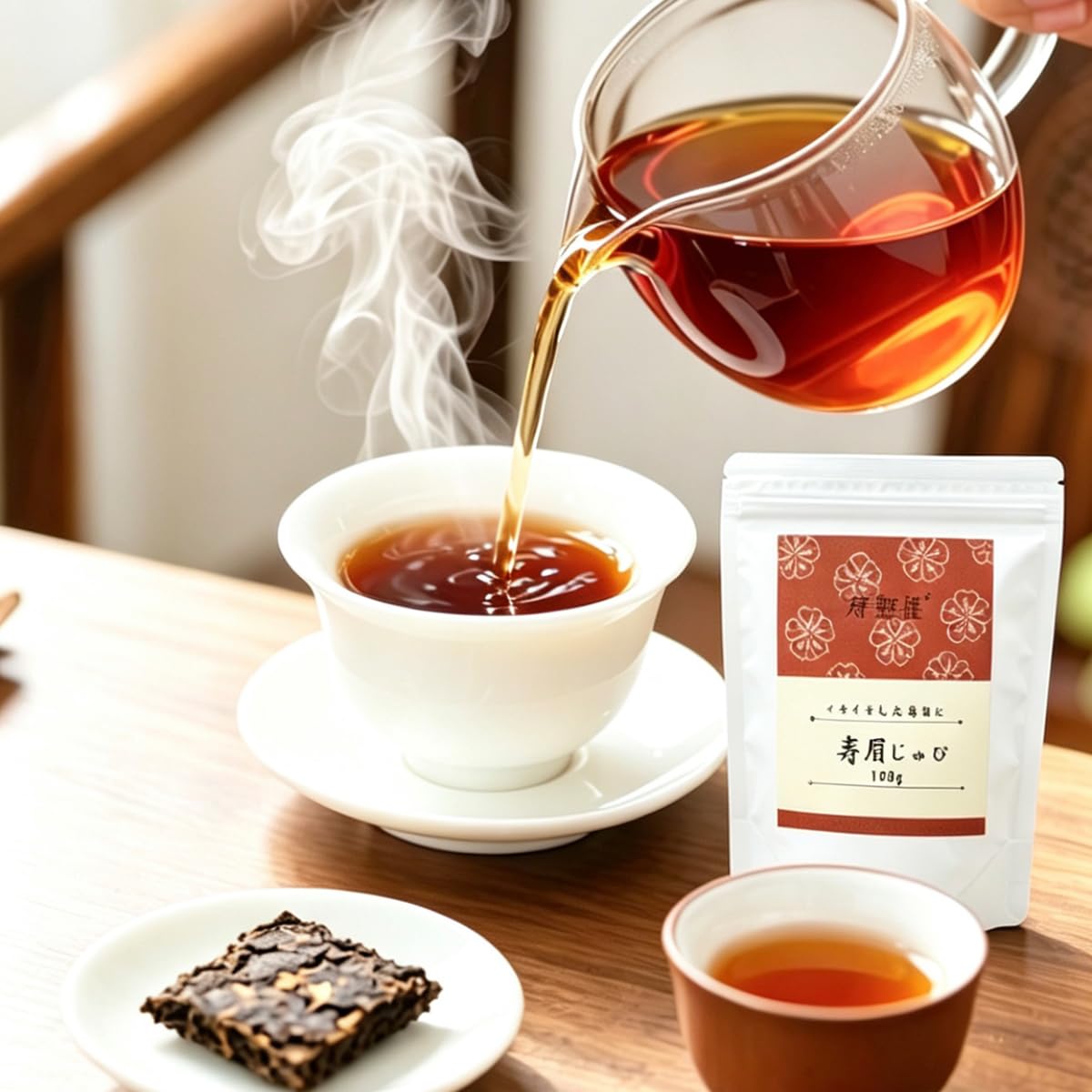 Amazon.co.jp: 寿眉（サウメイ） 寿眉餅茶 寿眉茶 ホワイトティー 老茶